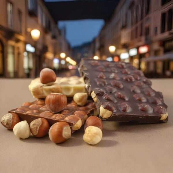 Dark Brown Karışık Kırma Beyoğlu Çikolatası: Bitter, Sütlü ve Beyaz Fındıklı