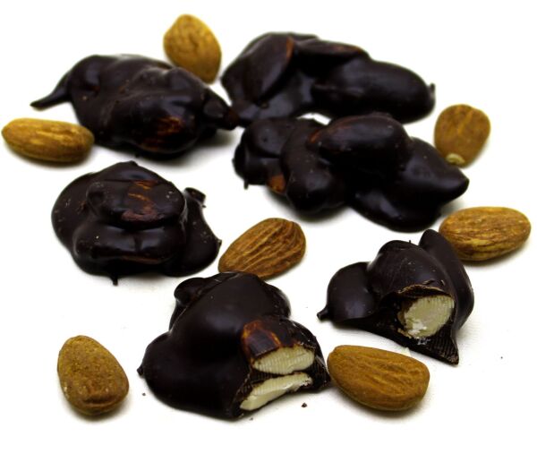 Dark Brown Roş Çikolata - Bitter ve Bademli El Yapımı Lezzet