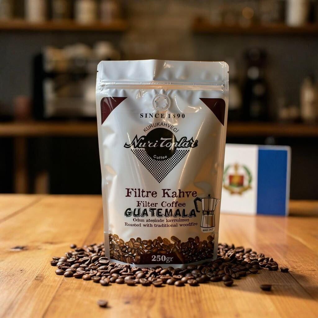 Nuri Toplar Odun Ateşinde Guatemala Hb EP Filtre Kahvesi