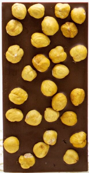 Dark Brown Fındıklı Sütlü Tablet Çikolata - El Yapımı, 100 Gr