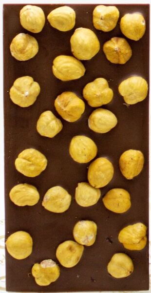 Dark Brown Fındıklı Sütlü Tablet Çikolata - El Yapımı, 100 Gr