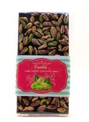 Dark Drown Bol Antep Fıstıklı Bitter Tablet Çikolata 100 Gr %54 BİTTER