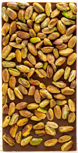 Dark Brown Sütlü Tablet Çikolata - Bol Antep Fıstıklı, 100g