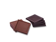 Dark Brown Kırmızı Kadife Kalpli Çikolata Kutusu Spesiyel Madlen Büyük Boy