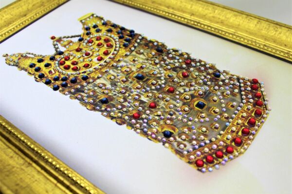 El Yapımı Dark Brown Osmanlı Motifli 24'lü Çerçeve Çikolata Kutusu Spesiyal Çikolatalı