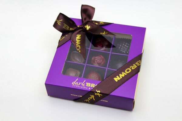 Dark Brown 9'lu Özel Seri Hediyelik Spesiyel Çikolata