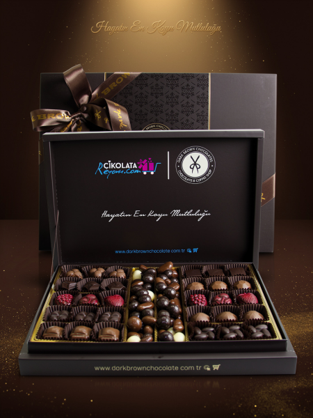 Dark Brown Özel 750 Gr Karışık Hediyelik Çikolata