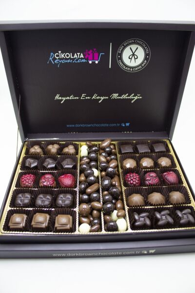 Dark Brown Özel 750 Gr Karışık Hediyelik Çikolata