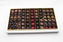 Dark Brown Karışık Spesiyel Çikolata - Jumbo Boy Hediyelik Kutu