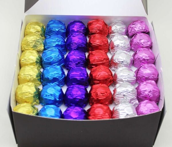 Dark Brown Kristal Sütlü Çikolata - 1000 Gr Fındıklı İkramlık