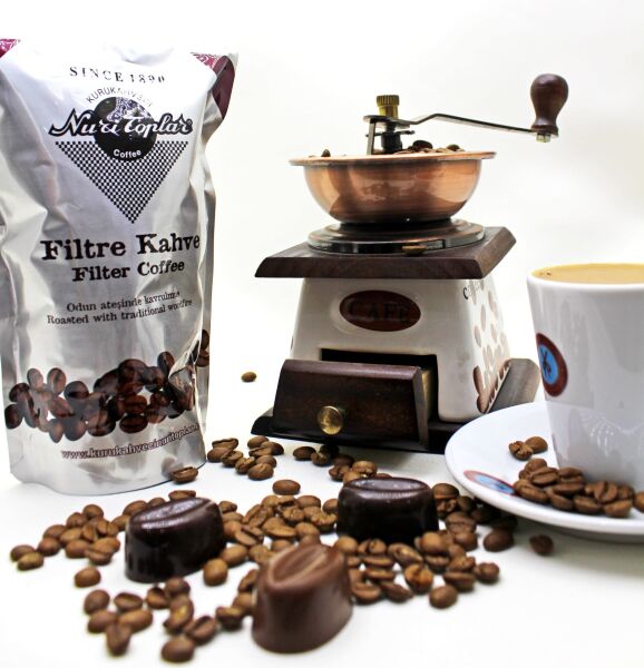 Nuri Toplar Ethiopia Sidemo Filtre Kahvesi - Odun Ateşinde Kavrulma 1 KG - French Press