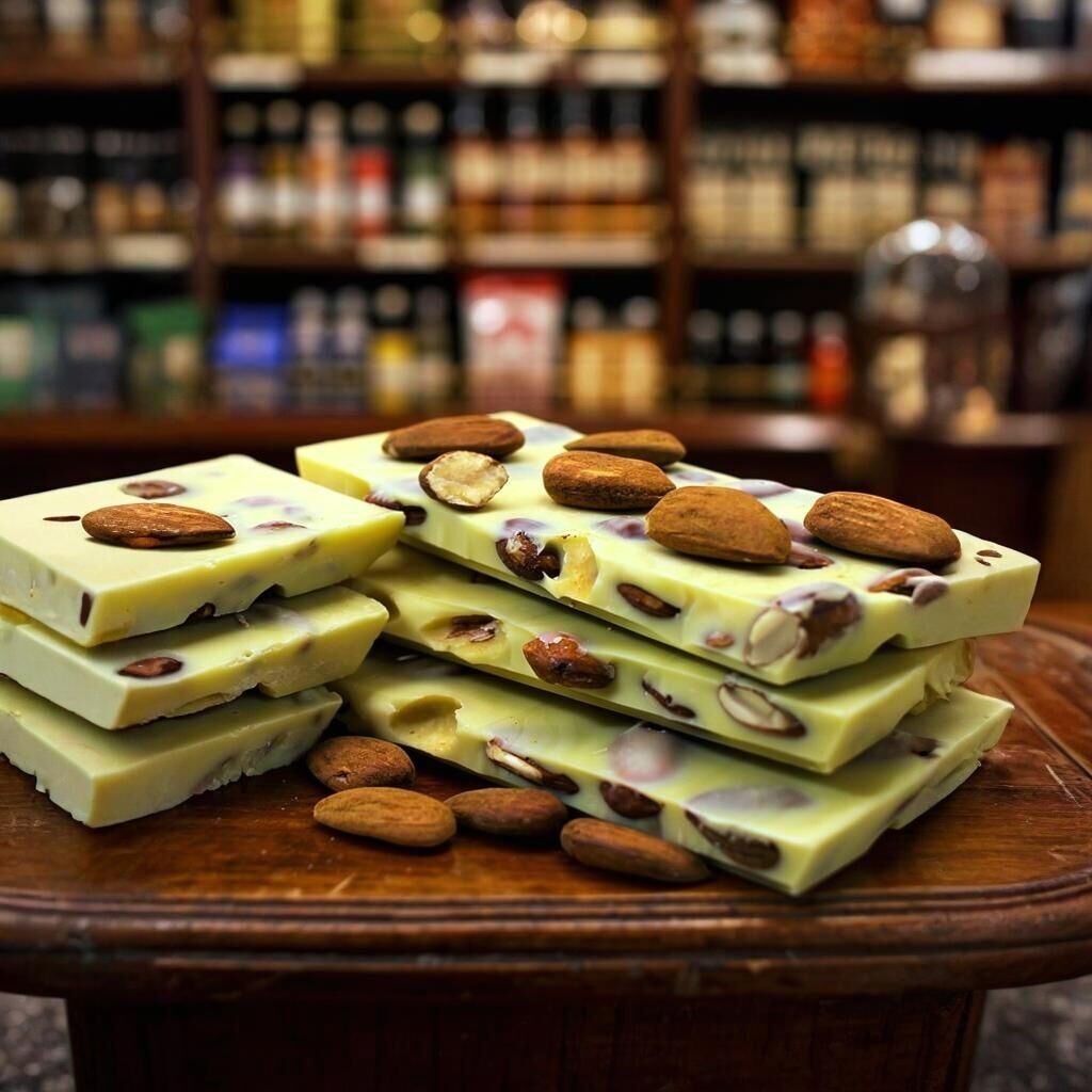 Dark Brown Beyaz Kırma Beyoğlu Çikolatası - Bademli Lezzet 1 KG