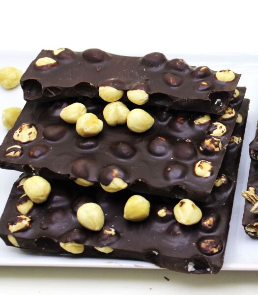 Dark Brown Fındıklı Bitter Beyoğlu Çikolatası - %54 Bitter Oranı 1 KG