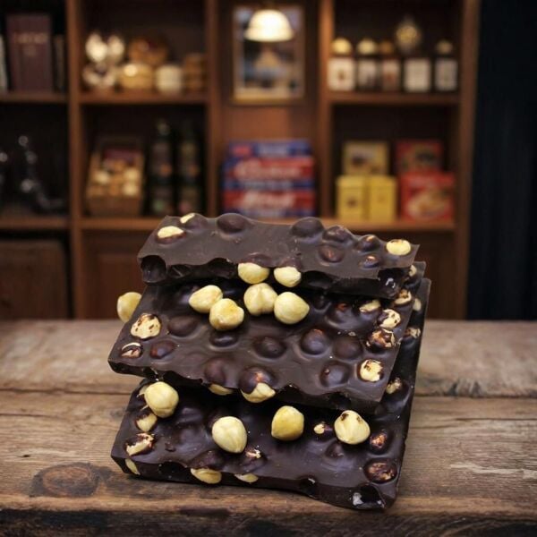 Dark Brown Fındıklı Bitter Beyoğlu Çikolatası - %54 Bitter Oranı 1 KG