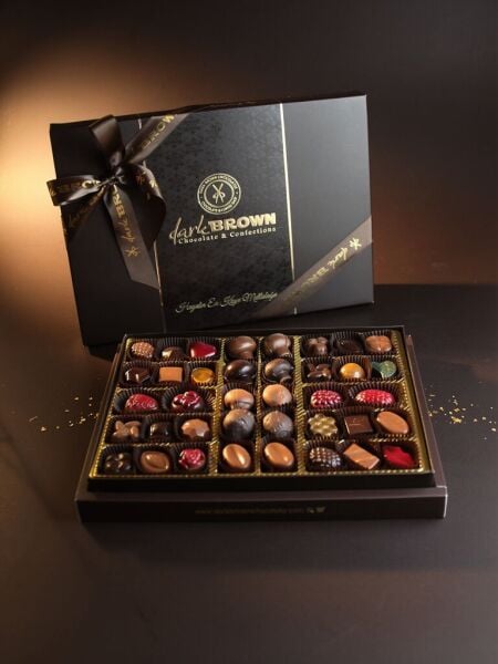 Dark Brown Spesiyel Türüf Hediye Çikolatası - 40 Adet Katkısız