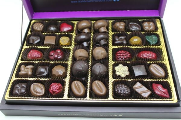 Dark Brown Spesiyel Türüf Hediye Çikolatası - 40 Adet Katkısız