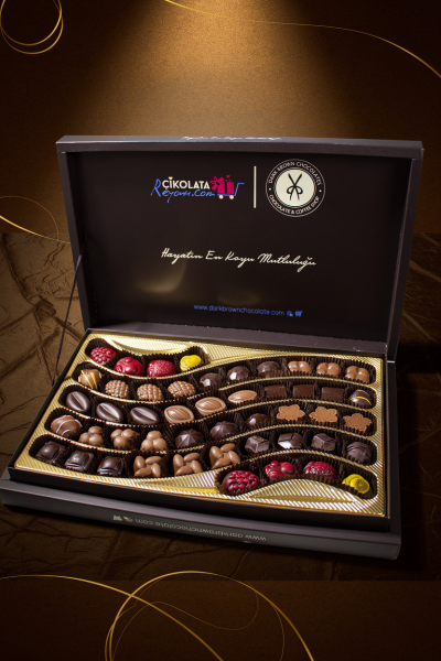 Dark Brown 48 Adet Spesiyel Türüf Hediyelik Çikolata