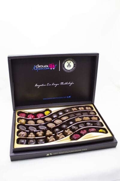 Dark Brown 48 Adet Spesiyel Türüf Hediyelik Çikolata