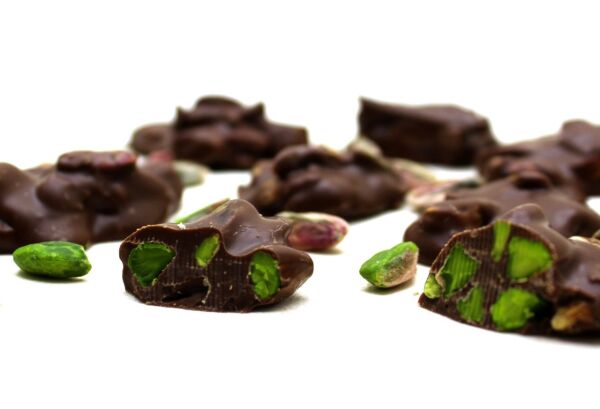 Dark Brown Roş Çikolata - Sütlü ve Antep Fıstıklı Lezzet 500 Gram