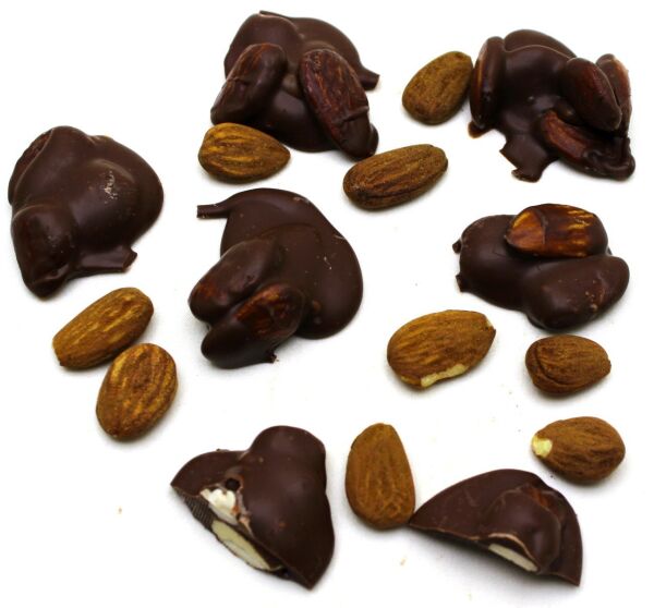 Dark Brown Roş Çikolata - Bademli ve Sütlü El Yapımı Lezzet 1 KG