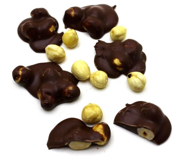 Dark Brown Fındıklı Sütlü Roş Çikolata - El Yapımı Lezzet 1 KG