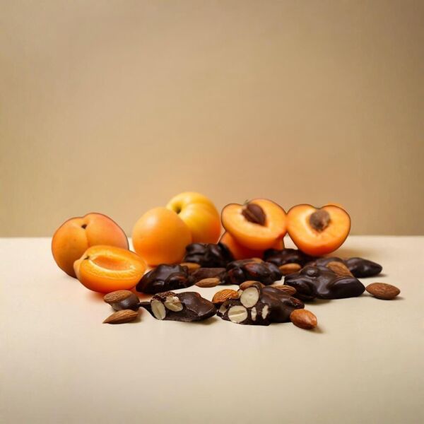 Dark Brown Kayısı Çekirdekli Bitter Roş Çikolata 500 Gram