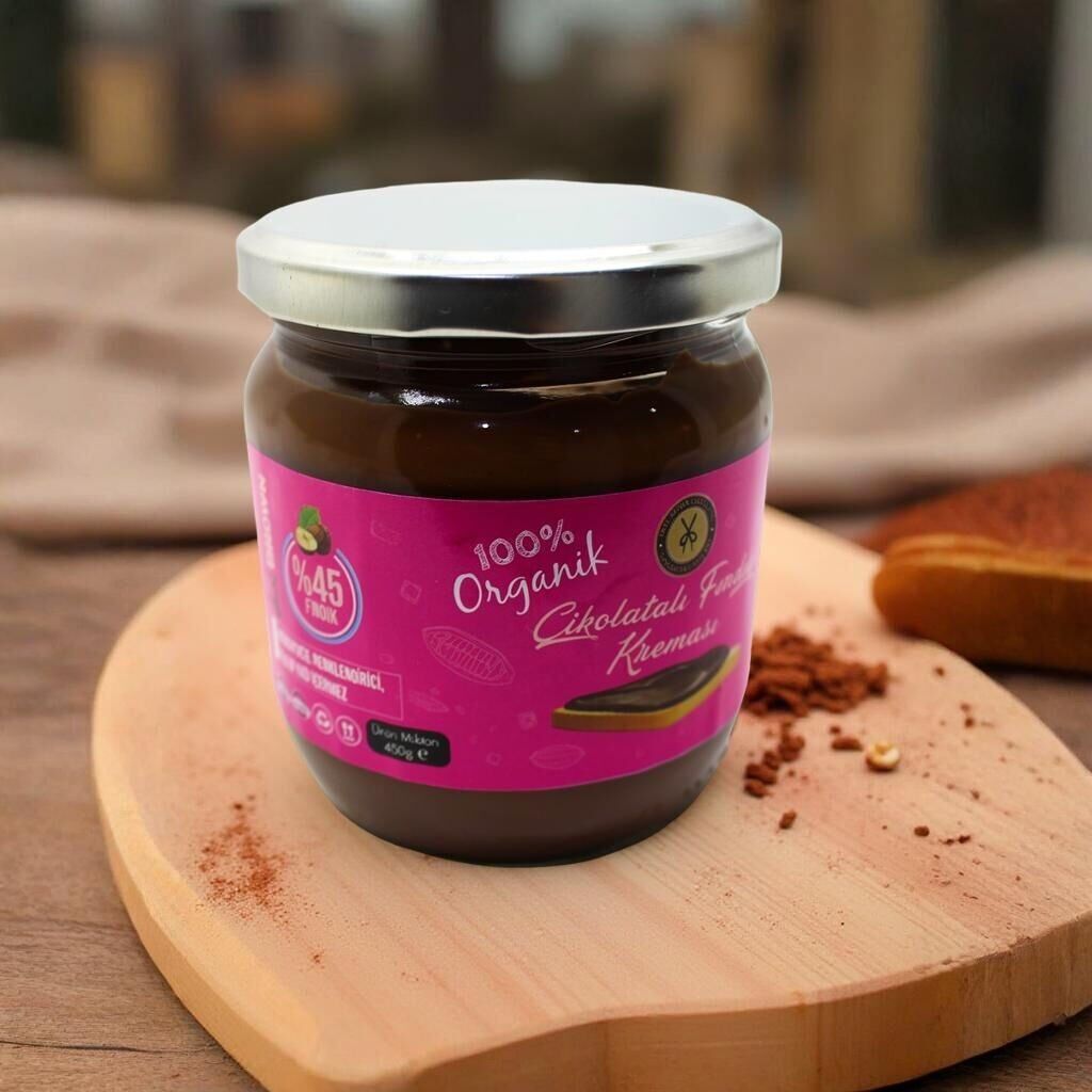 Dark Brown Sütlü Çikolatalı Fındık Kreması - El Yapımı Katkısız 1 Adet (400 g)