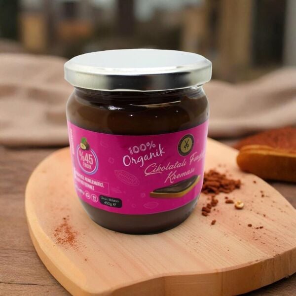 Dark Brown Sütlü Çikolatalı Fındık Kreması - El Yapımı Katkısız 1 Adet (400 g)