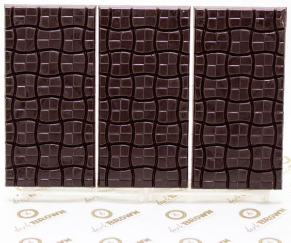 Dark Brown El Yapımı %70 Bitter Bar Çikolata - 3 Adet