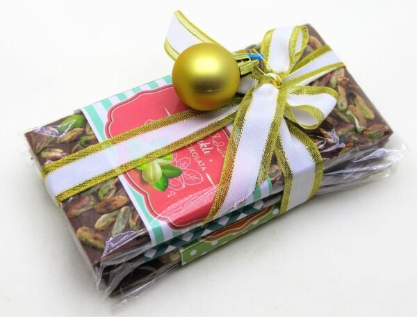 Dark Brown Sütlü Tablet Çikolata - Badem, Fındık ve Antep Fıstıklı