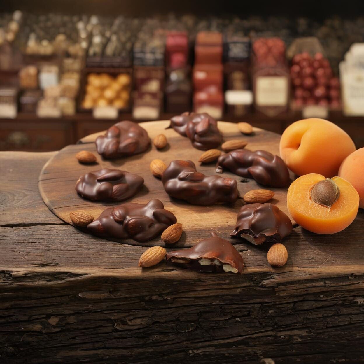 Dark Brown Roş Çikolata - Kayısı Çekirdekli Sütlü Lezzet 750 Gram