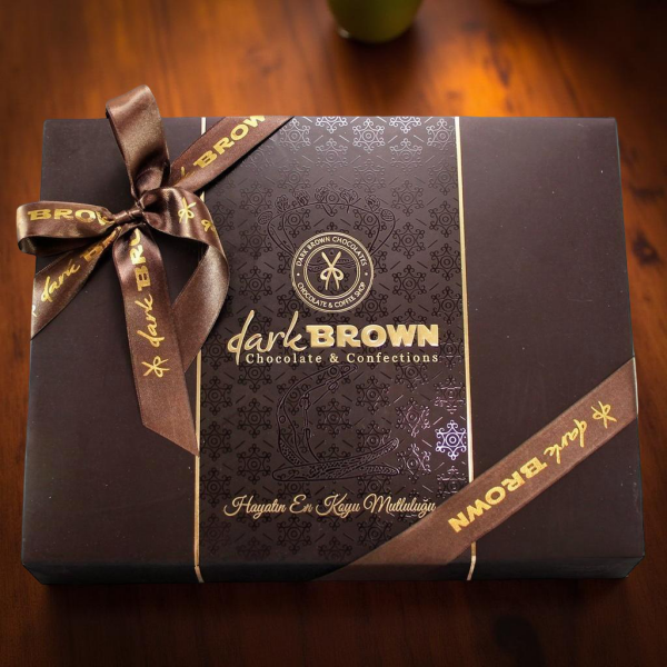 Dark Brown Bitter ve Sütlü Madlen Çikolata - 84 Adet El Yapımı