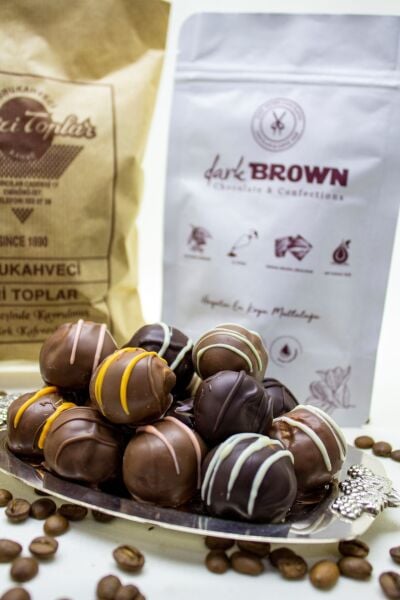 Nuri Toplar Tiryaki Seti - Taze Türk Kahvesi ve Türuf Çikolata