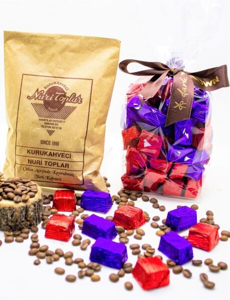 Nuri Toplar Bayram Paketi: 500g Kahve ve 500g El Yapımı Çikolata