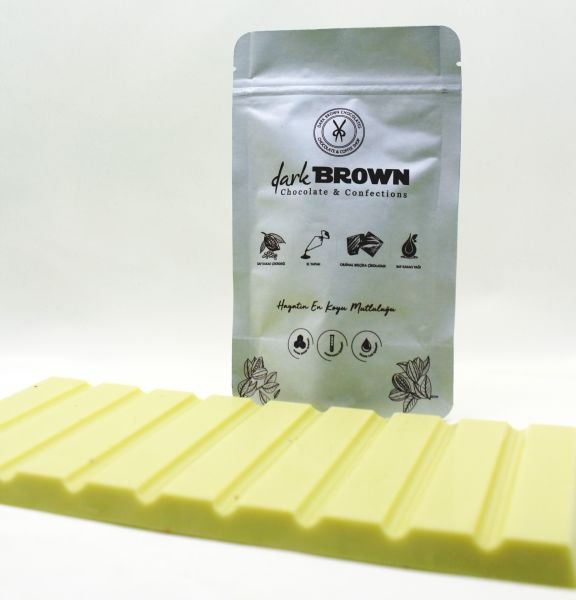 Dark Brown 500 Gram Beyaz Kuvertür Çikolata Gerçek Beyoğlu El Yapımı Kuvertür