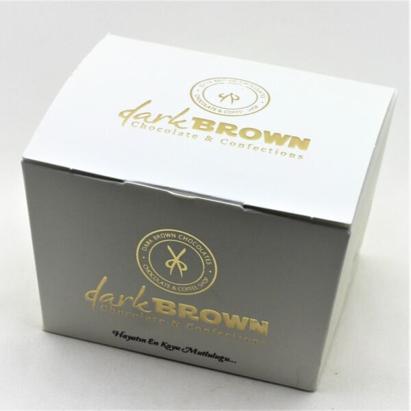 Dark Brown - Fındıklı Dolgulu Bitter ve Sütlü Draje Çikolata 500 Gram
