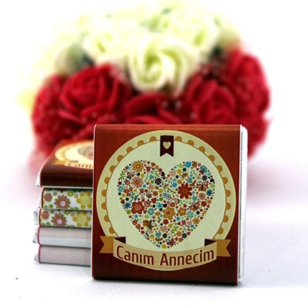 Dark Brown Madlen Çikolata – Anneler Gününe Özel Canım Annecim Mesajı