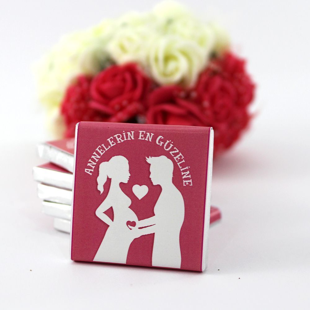 Dark Brown Anneler Günü Special Yazılı Madlen Çikolatası