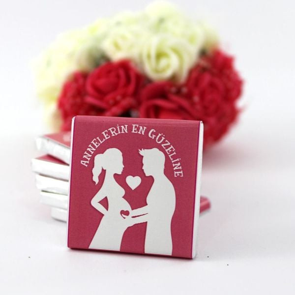 Dark Brown Anneler Günü Special Yazılı Madlen Çikolatası