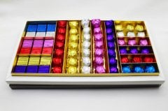 Dark Brown Sütlü Çikolata - 70 Adet Fındık Parçacıklı - Jumbo Boy Kutu