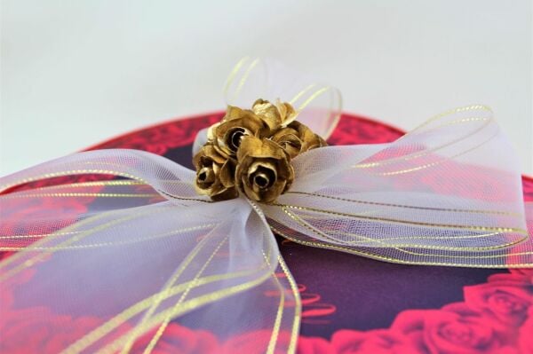 Dark Brown El Yapımı 'Seni Seviyorum' Yazılı Kalpli Çikolata KN02