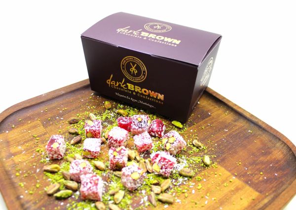 Çifte Kavrulmuş Narlı ve Antep Fıstıklı Lokum El Yapımı Özel Lokum 2 KG