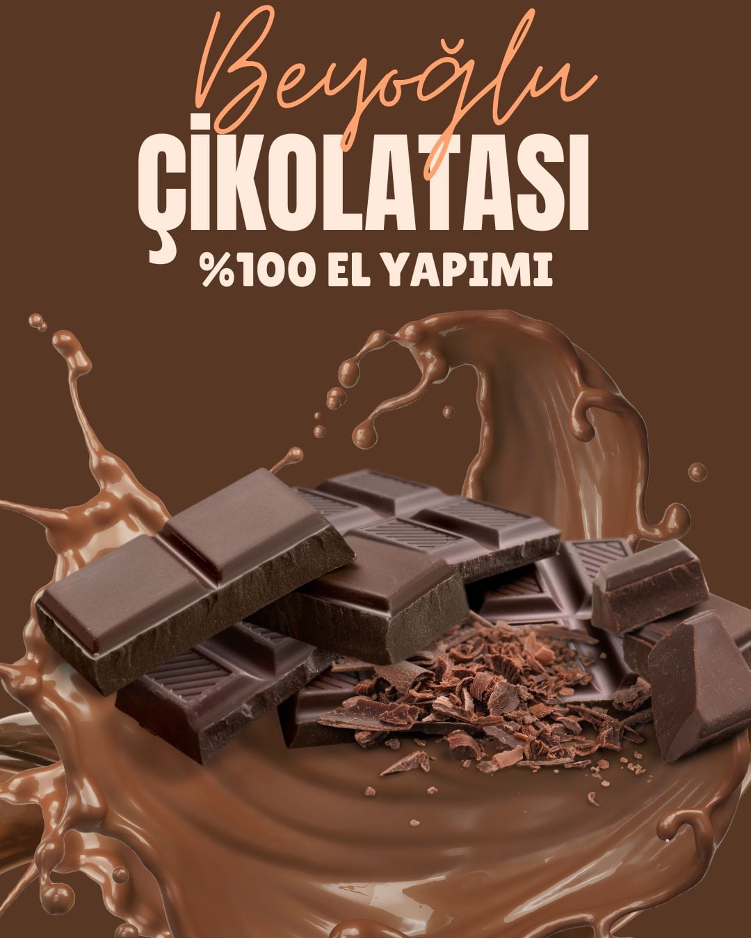 <span>El Yapımı ve Katkısız</span> <span>Çikolatalarımız</span>