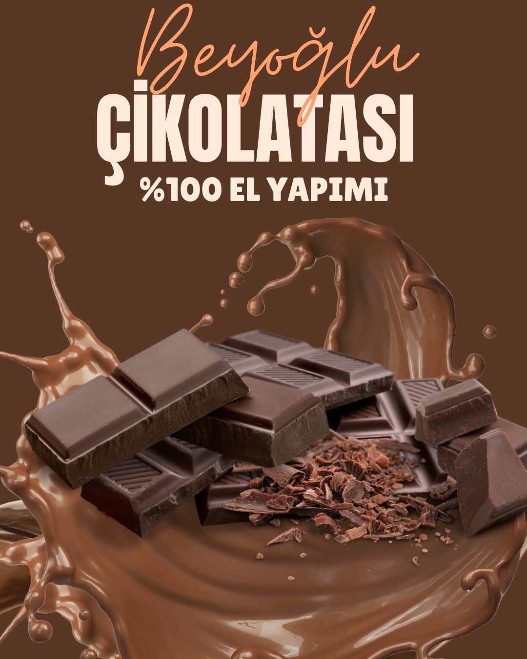 <span>El Yapımı ve Katkısız</span> <span>Çikolatalarımız</span>